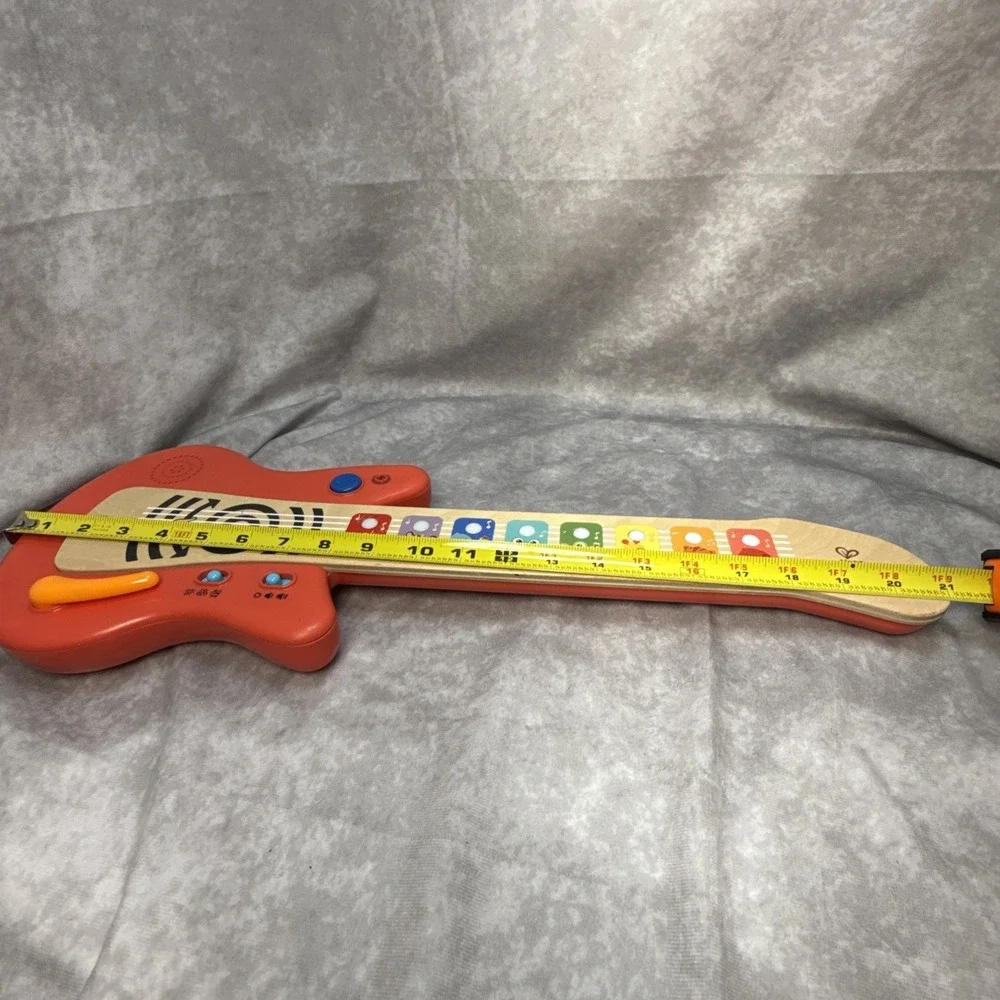 Baby Einstein Musical Wooden Electric Guitar Toy Strum Along Songs Montessori